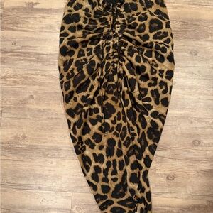 Leopard Print Women's Skirt